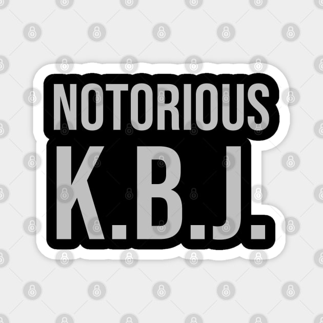 Ketanji Brown Jackson - Notorious KBJ Magnet by UrbanLifeApparel
