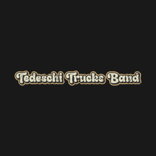 Tedeschi Trucks Band - Vintage Text T-Shirt