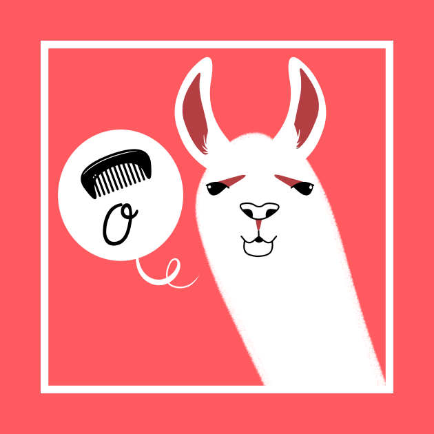 "Comb O" Say Llama by HeroInstitute