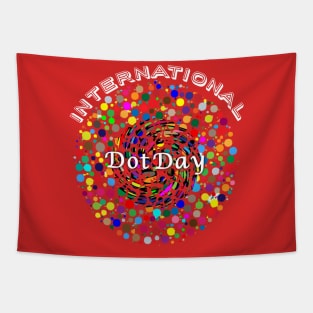 A gift International Dot Day 2019 Tapestry