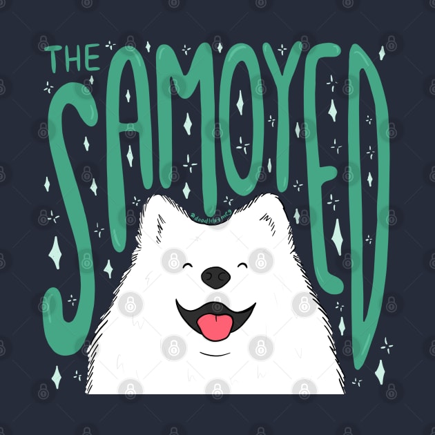 The Samoyed by Doodle by Meg