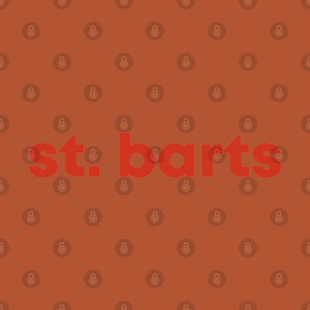 St Barts - Red by Belcordi