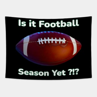 Funny Philly Is it Football Season Yet - PanfurWare LLC Tapestry