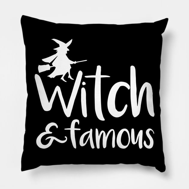 Witch and Famous Pillow by oddmatter