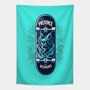 Ride in Style: Urban Skateboarding Art Prints for Modern and Edgy Home Decor! Tapestry