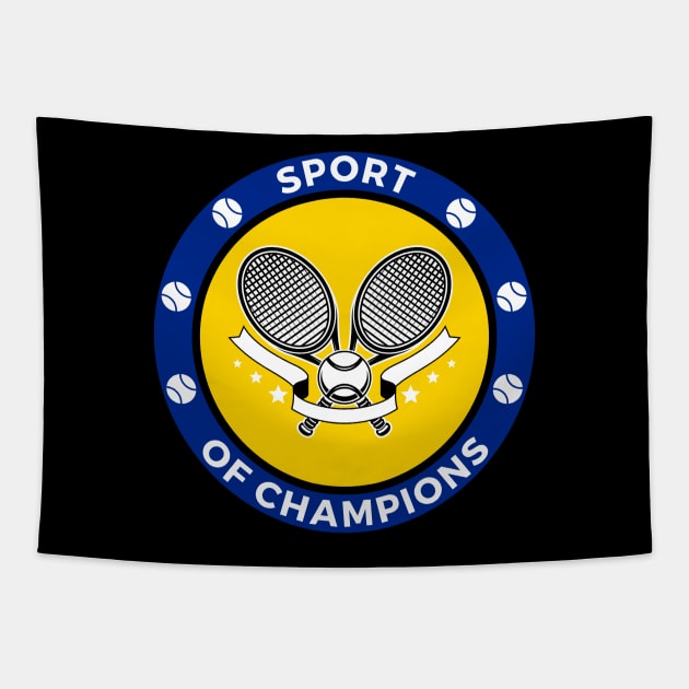 US Open Sport Of Champions Tennis Tapestry by TopTennisMerch