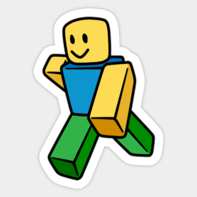 Roblox Noob - Roblox - Sticker | TeePublic