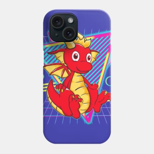 Dragon Retro Dragons Cute Fantasy Art Gift Phone Case