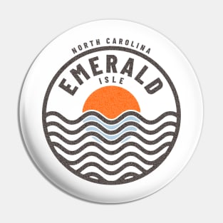 Emerald Isle, NC Summertime Vacationing Sunrise Waves Pin