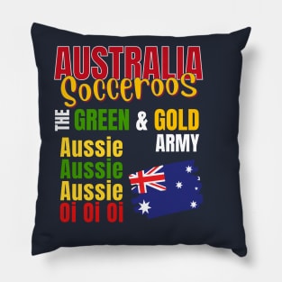 Australia Socceroos Qatar World Cup 2022 Pillow