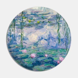 Monet Water Lilies Pin