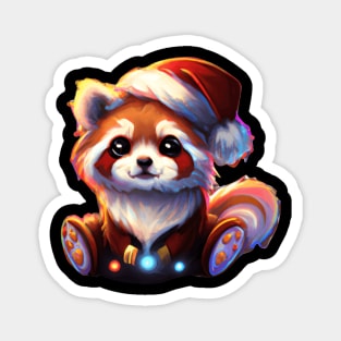 Adorable Red Panda Magnet