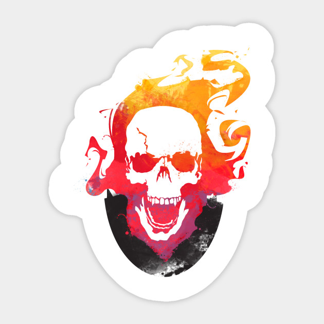 Ghost Rider Ghost Rider Sticker Teepublic