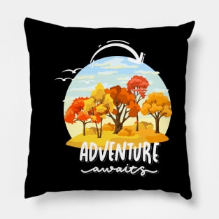 Adventure is my therapy Adventure Explore the world travel lover summer spring Pillow