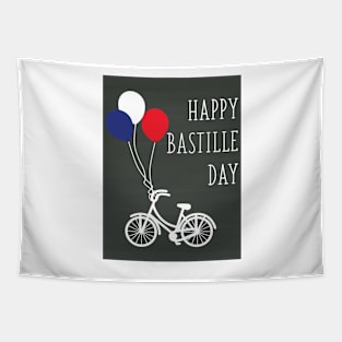 Balloon high upon the air - Bastille Day Tapestry