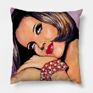 Veruschka von Lehndorff Pillow