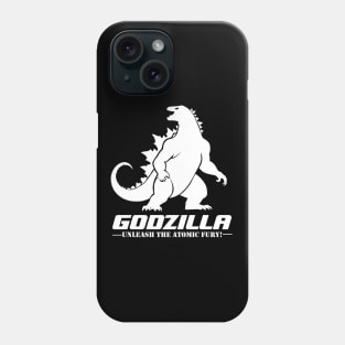 Godzilla unleash the atomic fury Phone Case