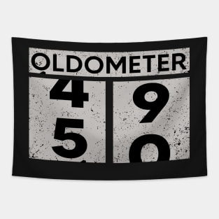 Oldometer 49-50 | 50th Birthday Gift Tapestry