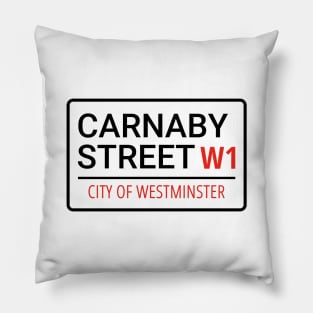 Carnaby Street W1 London Pillow