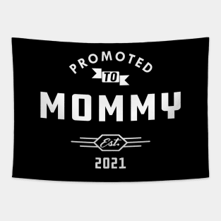 New Mommy - Promoted to mommy est. 2021 Tapestry