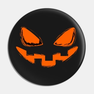 Halloween Scary Evil Face Pin