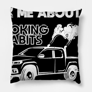 Funny Diesel Trucks Saying Pillow