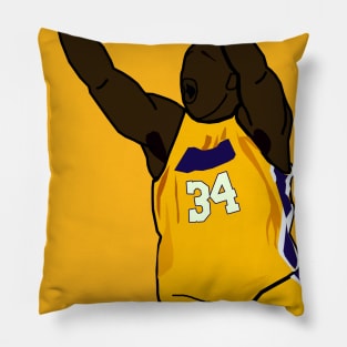 Shaq/Shaquille O'Neal Point - NBA Los Angeles Lakers Pillow