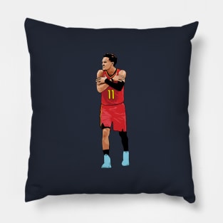 Trae Young Pixel Freeze Pillow