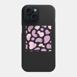 Purple And Pink Abstract Shapes Phone Case