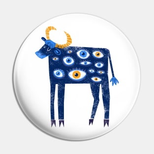 Sacred All-Seeing Ox Pin