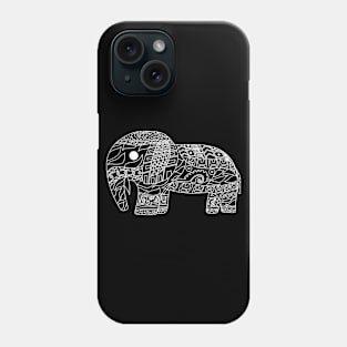 boho totonac Elephant ecopop Phone Case