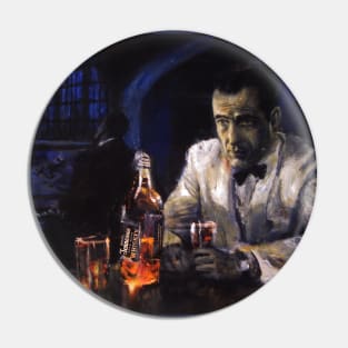 Artwork inspired in Humphrey Bogart in Casablanca Pin