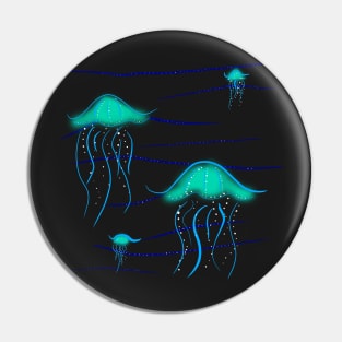 Jellyfish Pin