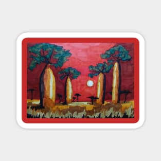 Baobab Magnet