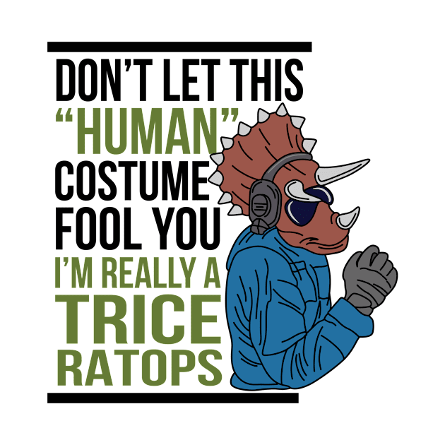 Triceratops Dinosaur Human Costume by ThyShirtProject - Affiliate