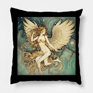 Harpy fantastic creature Pillow