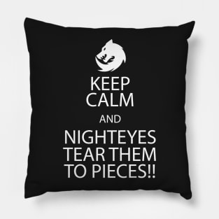 Nighteyes tear them to pieces!! Pillow