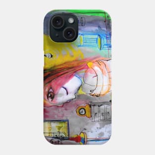 inside,outside,together,alone Phone Case