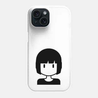 Minimalism Girl #9 Phone Case