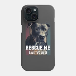 Rescue me - Save two lives Phone Case