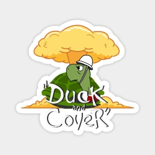 Duck and Cover - Bert the Turtle Magnet