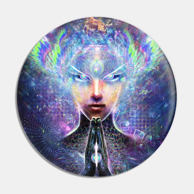 Multidimensional Prayer Pin by louisdyer