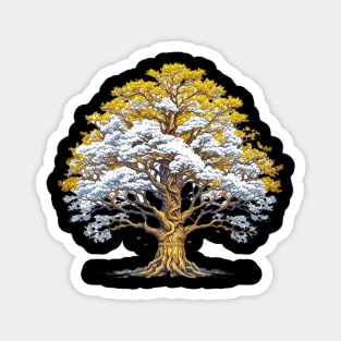 Winter Tree Magnet