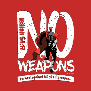 NO-WEAPONS soldier running T-Shirt