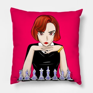 beth harmon the queens gambit in talavera mexican chess Pillow