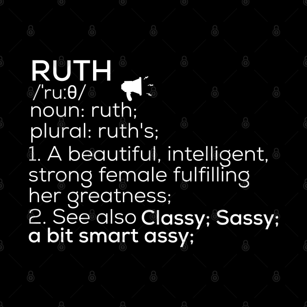 Ruth Name Definition Ruth Female Name by TeeLogic