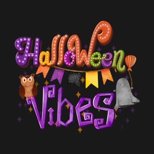 Halloween vibes with cute ghost T-Shirt