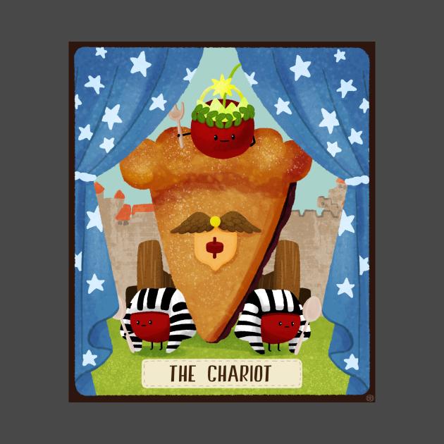 Dessert Tarot card-The Chariot by BBvineart