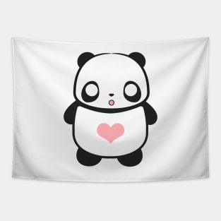 'Very Kawaii Panda Cartoon' Cute Panda Gift Tapestry