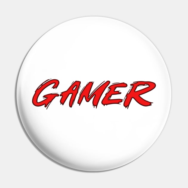 Gaming Lover Pin by GreenGuyTeesStore